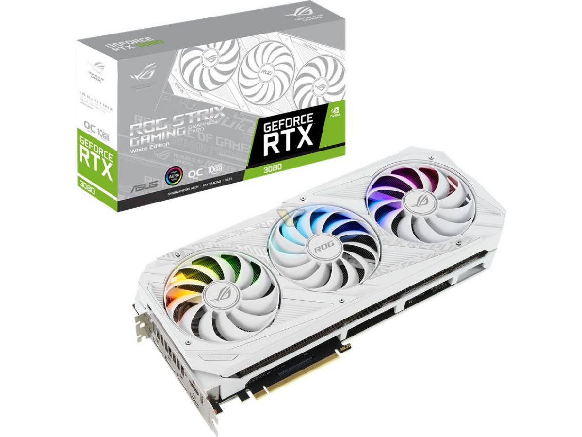 ASUS GeForce RTX 3080 ROG STRIX WHITE