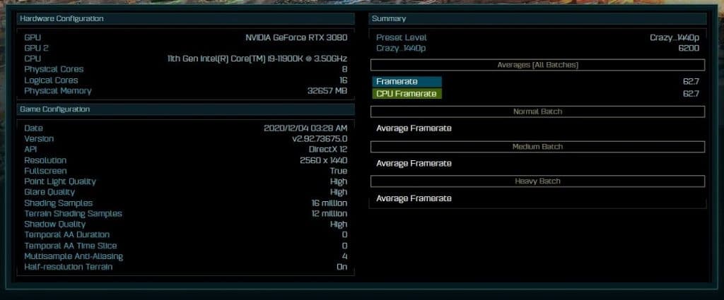 Benchmark AoTS Intel Core i9-10900K Crazy_1440p