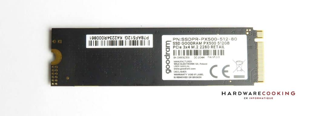 test SSD GOODRAM PX500
