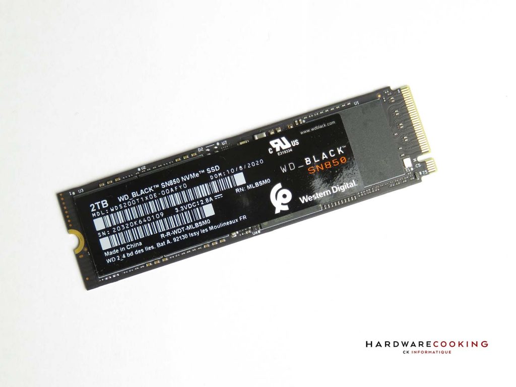 SSD WD_BLACK SN850 2 To