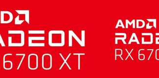 Logo AMD Radeon RX 6700 XT