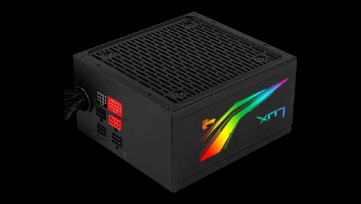 AEROCOOL LUX RGB 550W MODULAR - ALIMENTATION PC GAMER