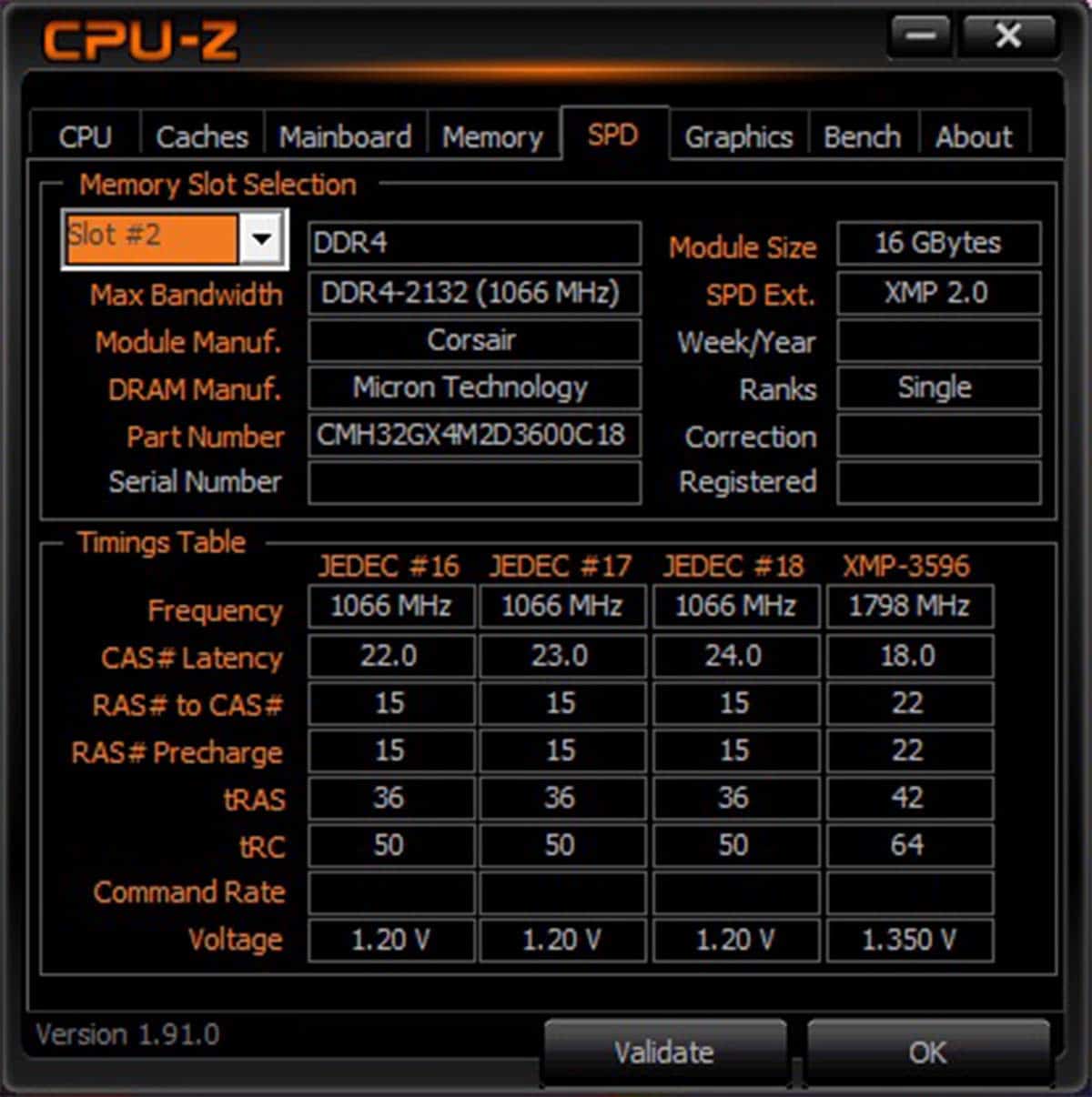 TEST] Kit DDR4 Corsair Vengeance RGB PRO SL 32 Go 3200 MHz CL16