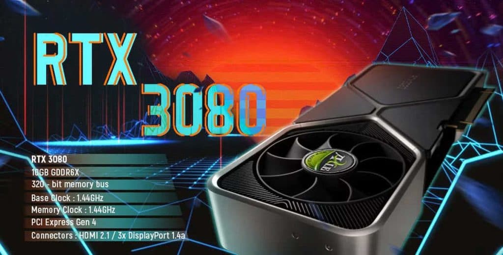 Axle GeForce RTX 3080
