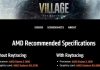 Spécifications techniques AMD Resident Evil Village