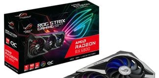 Stock ASUS Radeon RX 6800 Strix