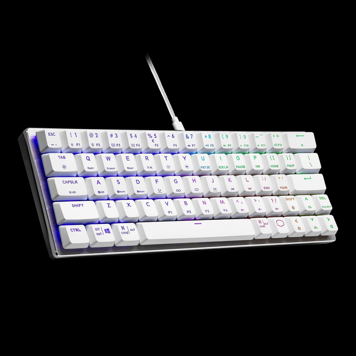 Clavier filaire Cooler Master SK620 - Compact 60%, Switches