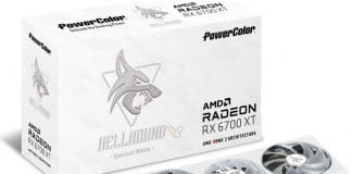 PowerColor RX 6700 XT Hellhound Spectral White