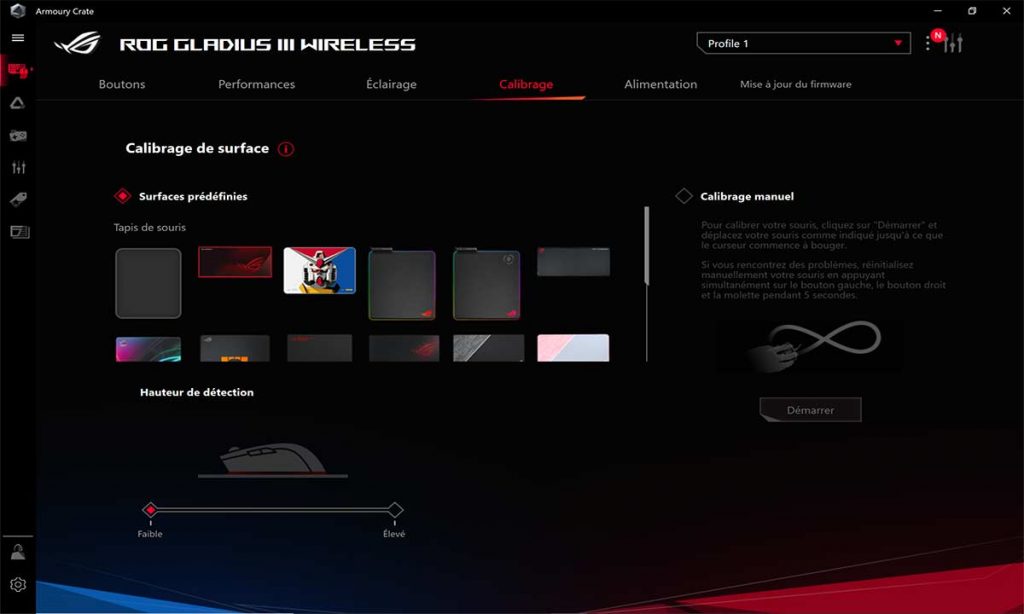 Logiciel ASUS Armoury Crate