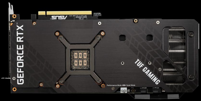 ASUS TUF Gaming GeForce RTX 3080 Ti et RTX 3070 Ti