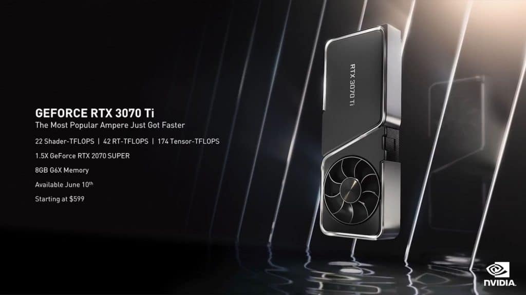 NVIDIA GeForce RTX 3070 Ti Founders Edition prix