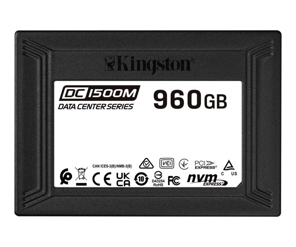 SSD Kingston DC1500M Data Center U.2 NVMe 960 Go