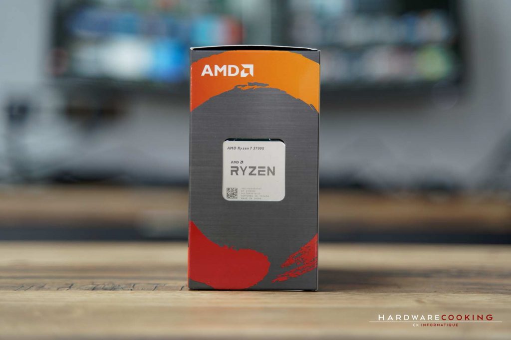 boîte AMD Ryzen 7 5700G