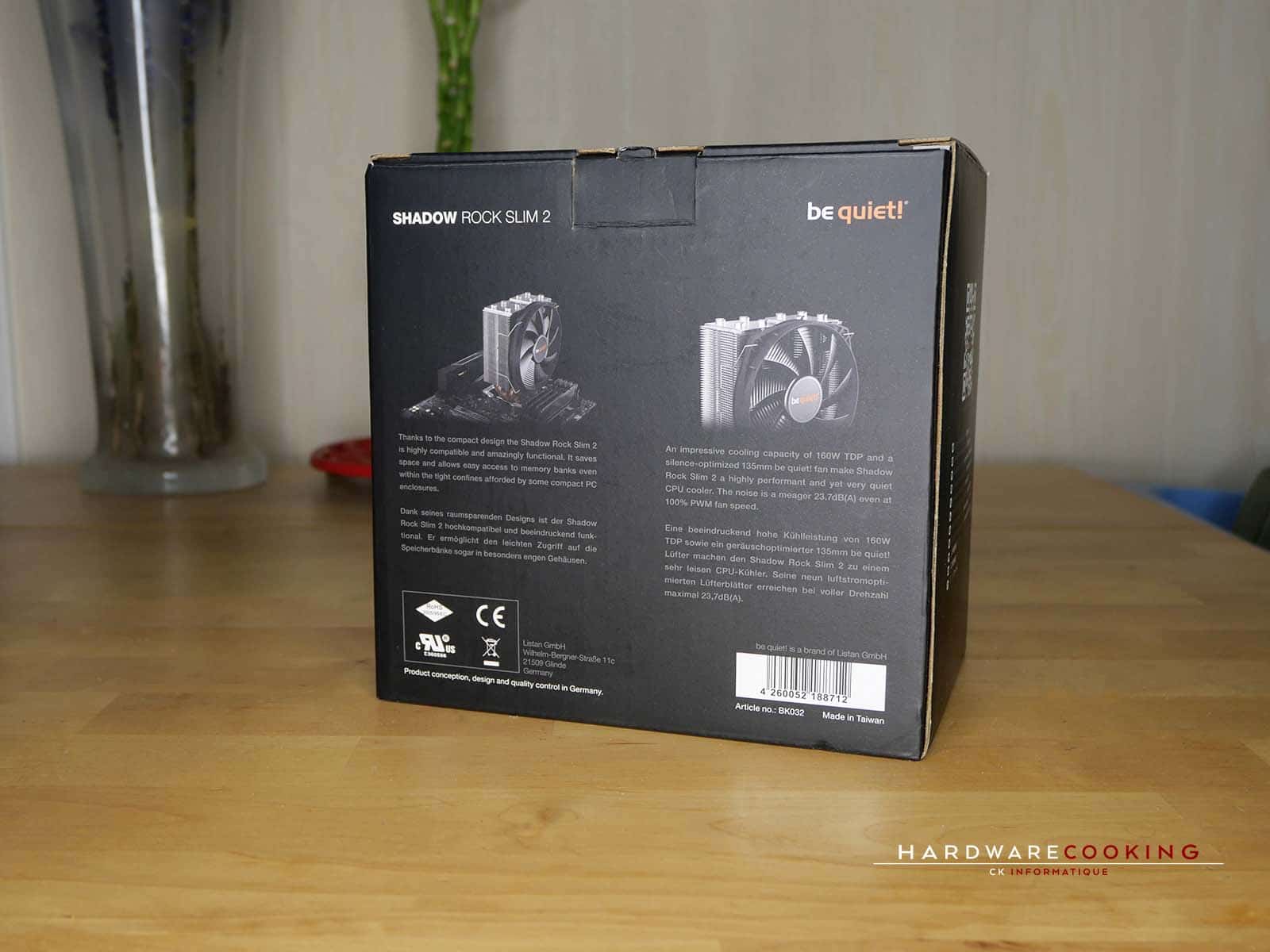 Test : be quiet! Pure Rock 2 Black, un excellent ventirad ! -  HardwareCooking