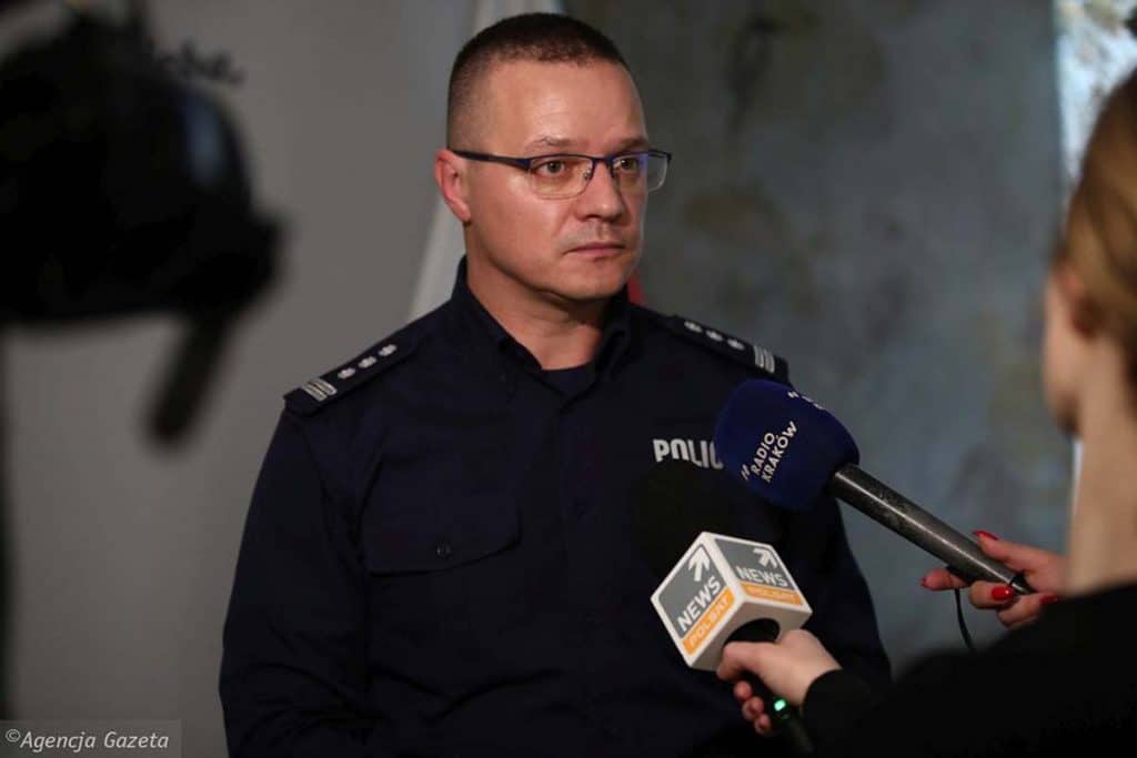 porte-parole de la police polonaise Mariusz Ciarka