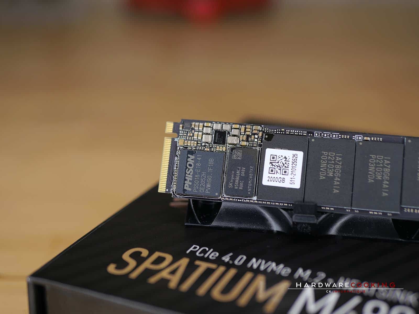 Test de radiateur sur un SSD NVMe : quelle efficacité pour quelle