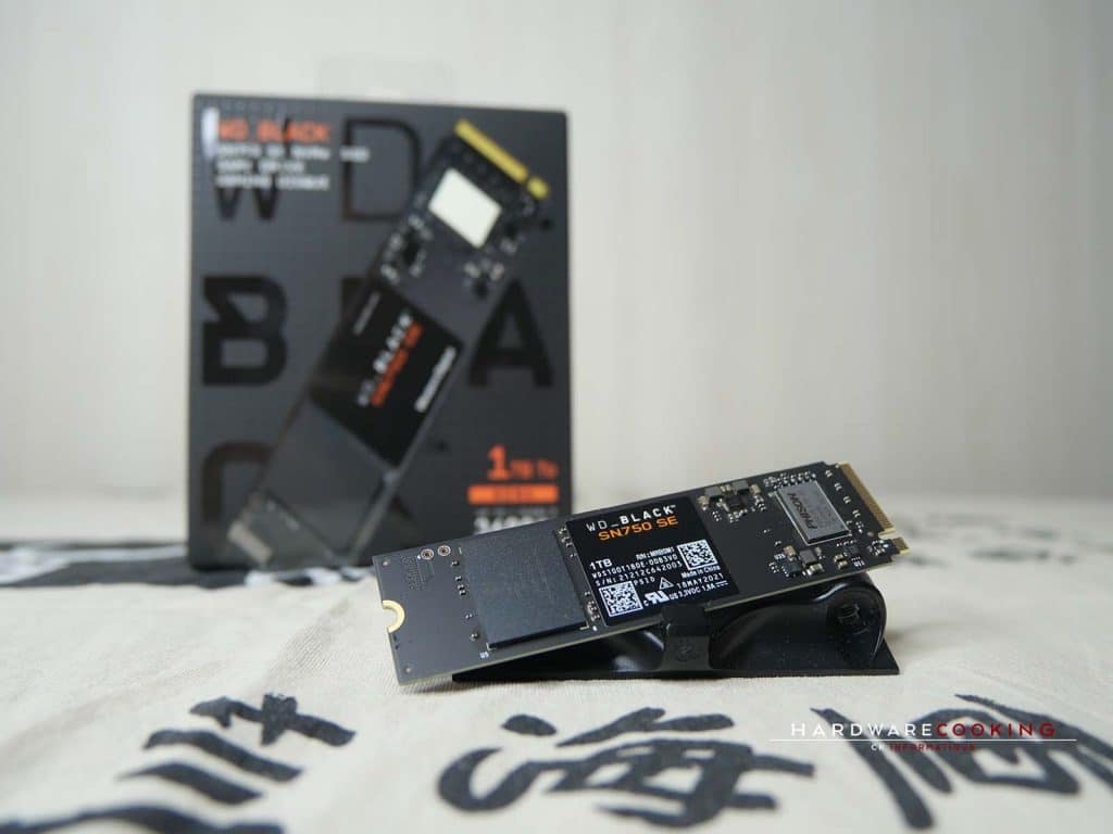 Test SSD Western Digital WD_BLACK SN750 SE 1 To