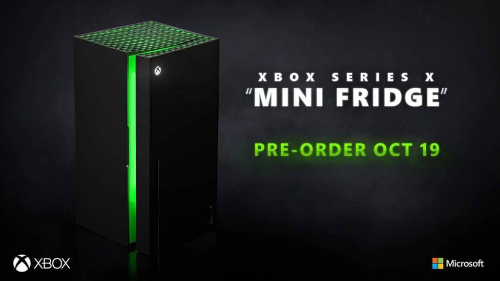 Microsoft annonce le mini-réfrigérateur Xbox Serie X