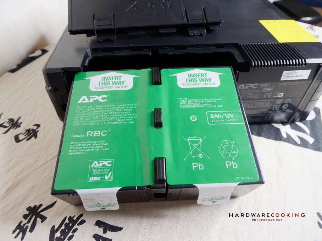 Batterie APC Back-UPS Pro Green 1200VA opérationnelle