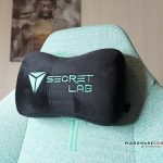 Test fauteuil gaming Secretlab Titan EVO 2022 Regular Mint Green coussin