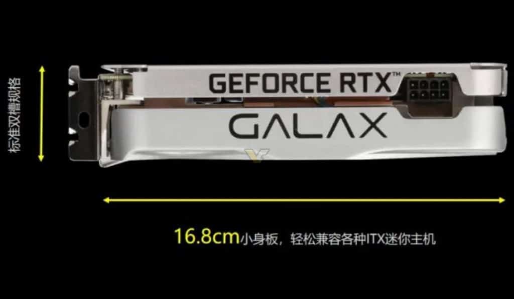 GALAX RTX 3060 Metaltop Mini