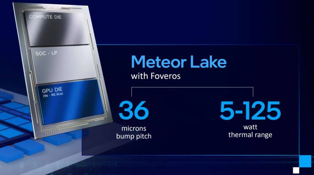 Intel Meteor Lake : un mélange de Intel 4, de 3 nm et de 4/5 nm de chez TSMC
