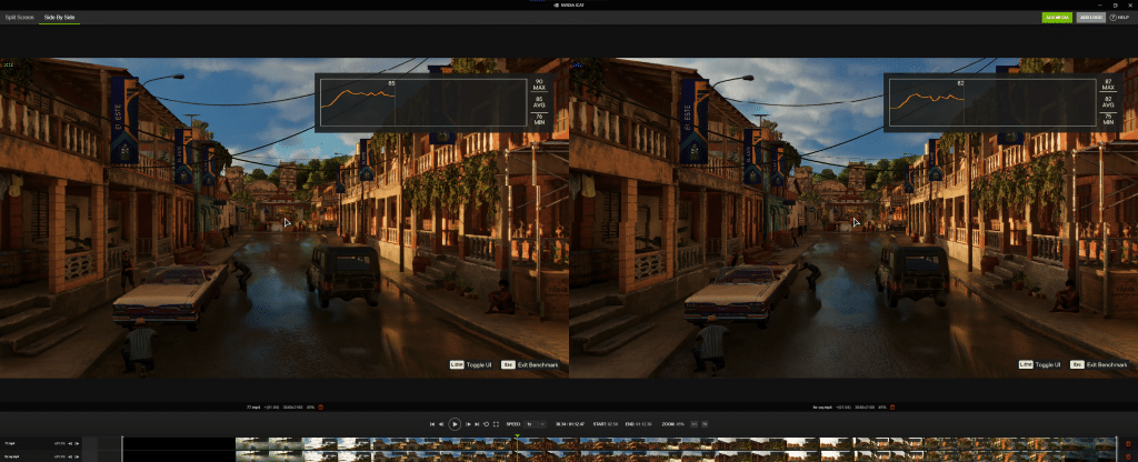 Test NVIDIA Image Scaling Far Cry 6 77% VS FSR 