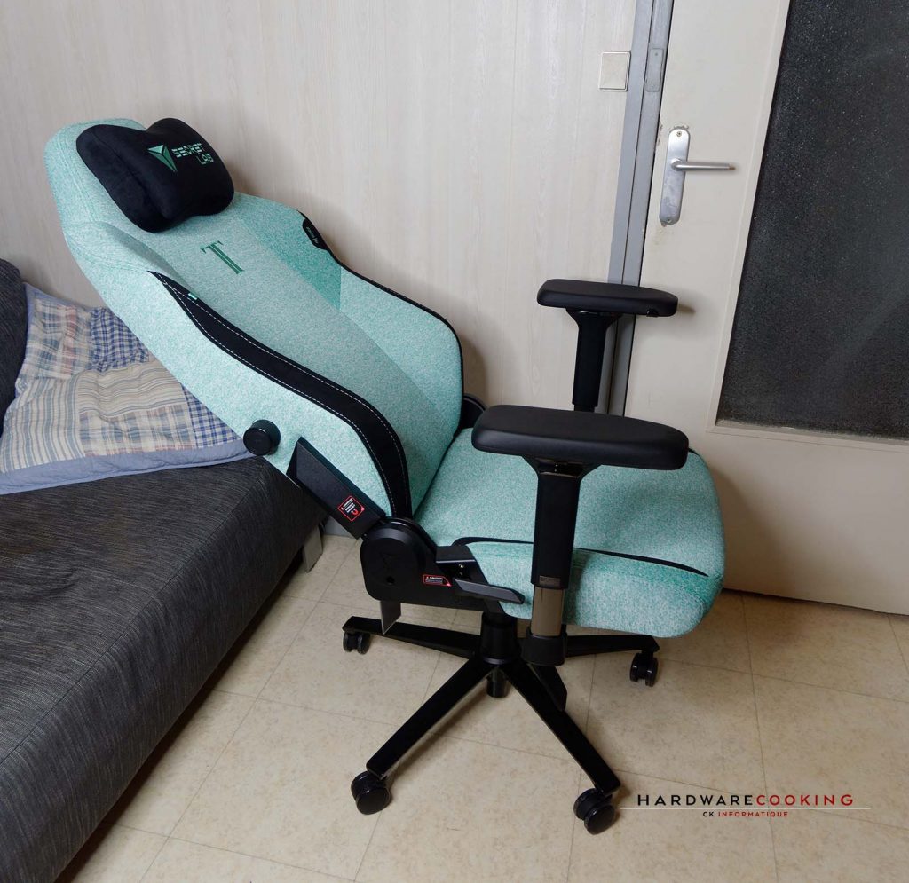 Inclinaison fauteuil gaming Titan EVO 2022
