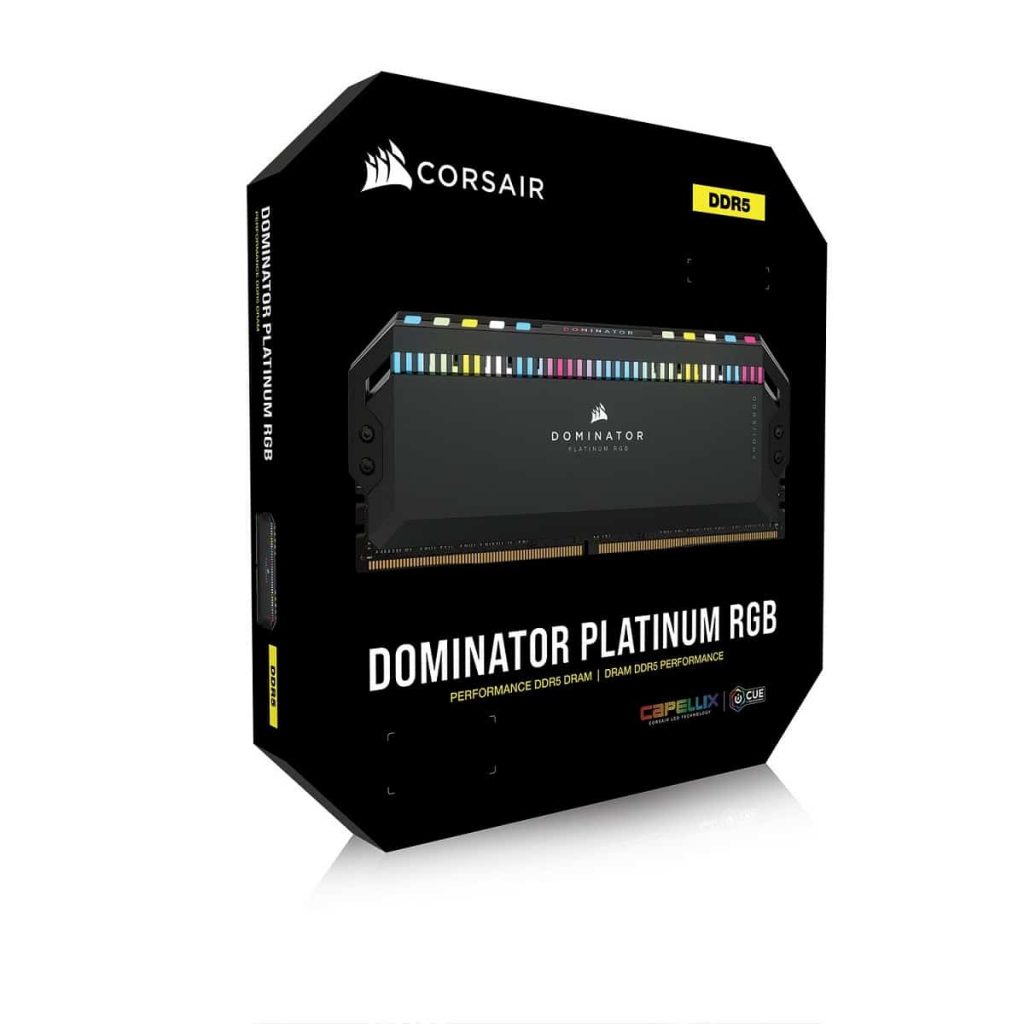 CORSAIR annonce les DOMINATOR PLATINUM RGB DDR à 6 400 MHz