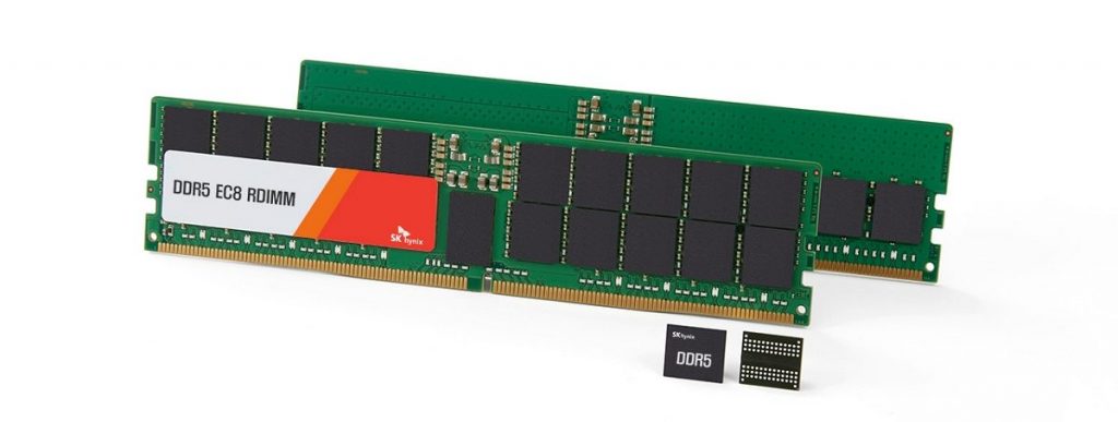 SK Hynix annonces des modules DDR5 pouvant aller jusqu'à 96 Go