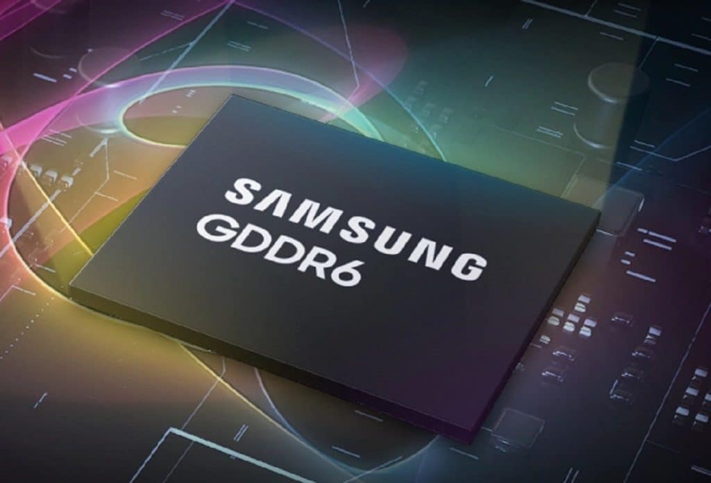 Mémoire Samsung GDDR6 : bientôt des puces en 20 Gbps et 24 Gbps