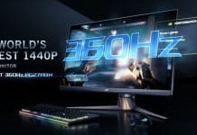 ASUS ROG SWIFT 360HZ PG27AQN : un écran 1440p à 360 Hz