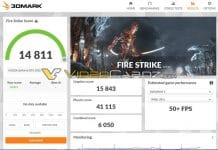 Benchmark NVIDIA RTX 3050 Fire Strike