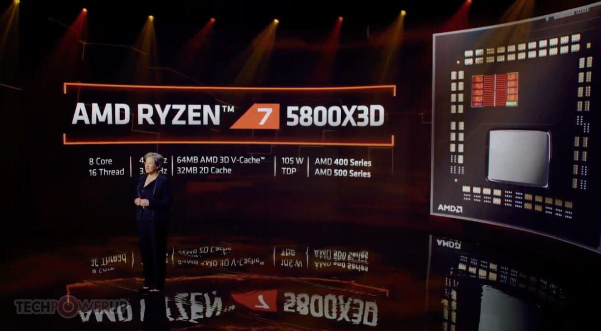 Annonce AMD Ryzen 7 5800X3D