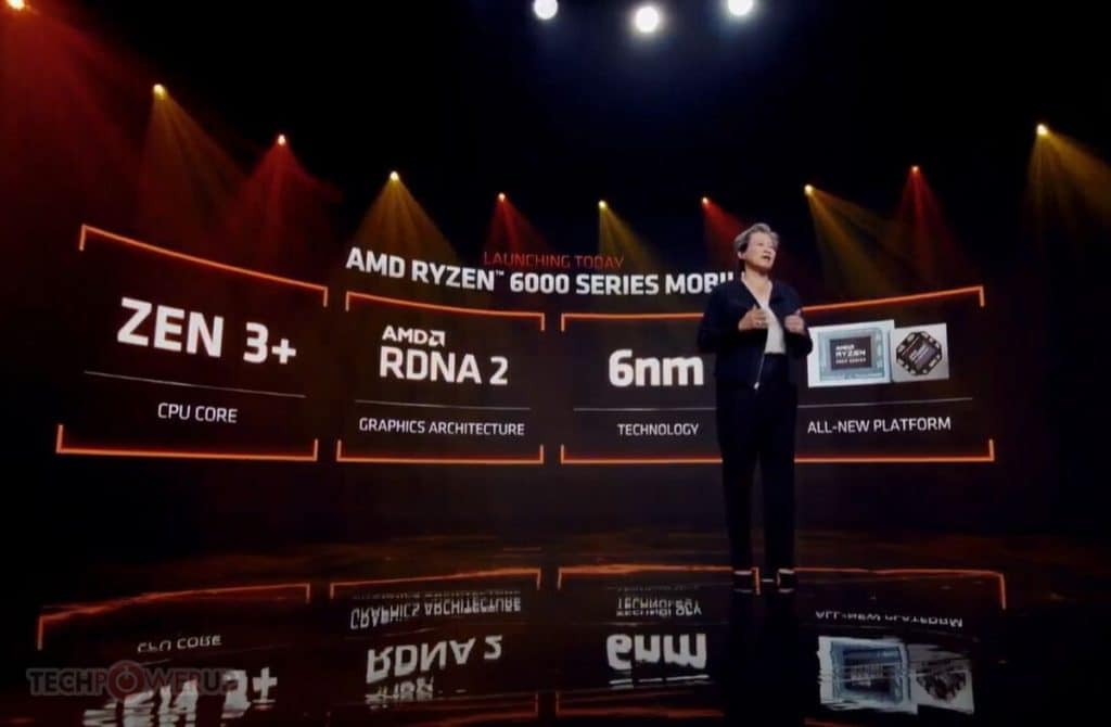 AMD annonce les processeurs mobiles AMD Ryzen 6000