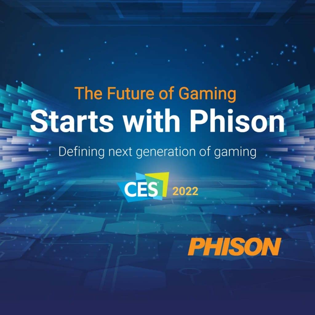 CES 2022 Phison The Future of Gaming