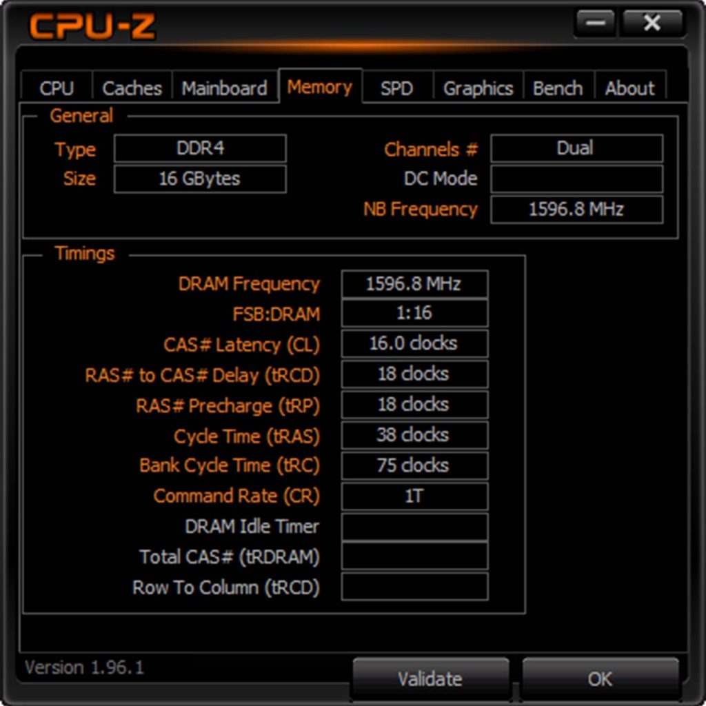 PNY CPU-Z