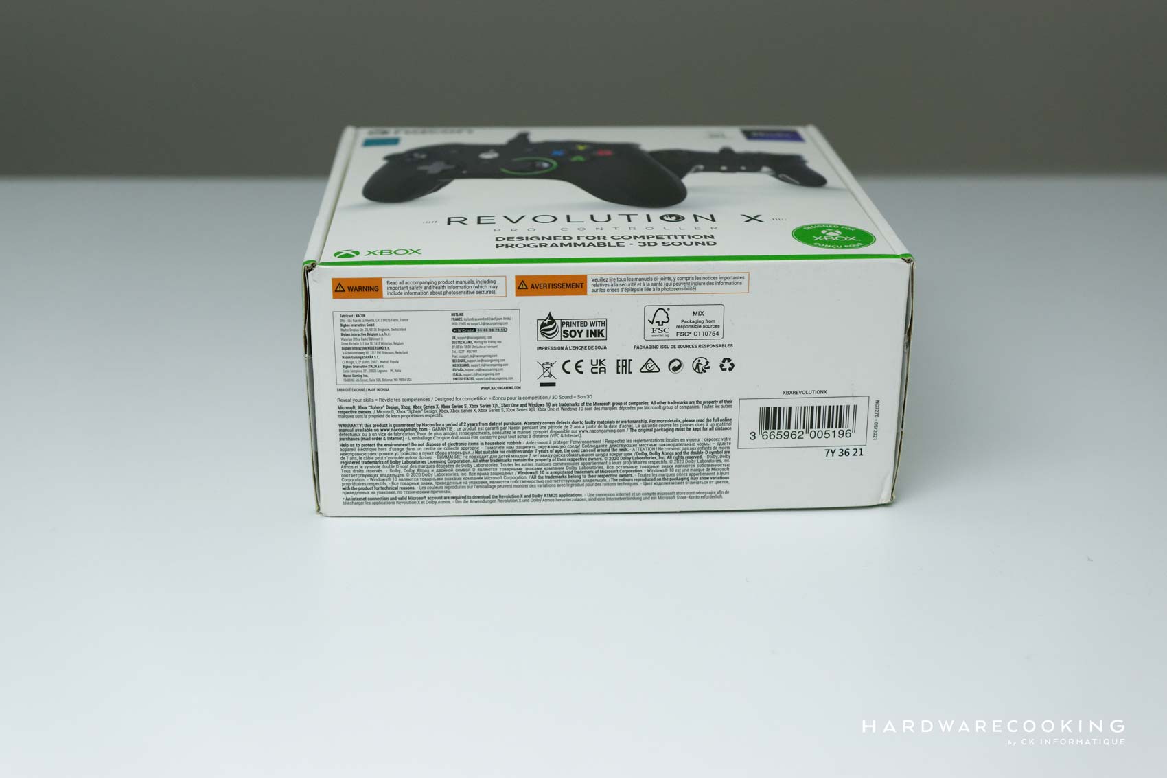 Manette Revolution X Pro Controller pour Xbox et PC - Nacon