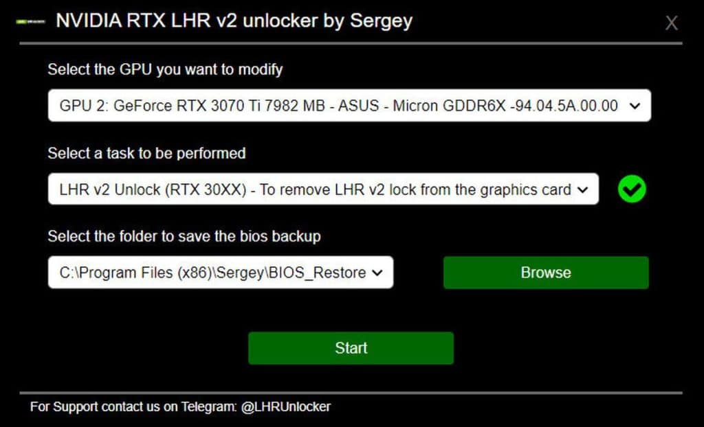 NVIDIA RTX LHR v2 Unlocker : un malware se cache dans le logiciel !