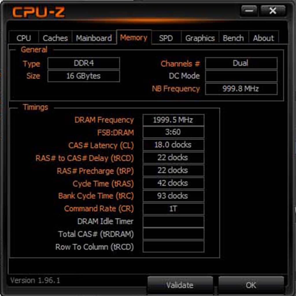 CPU-Z DDR4 Lexar ARES