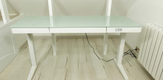 Test REKT RGo Touch Desk 140 White