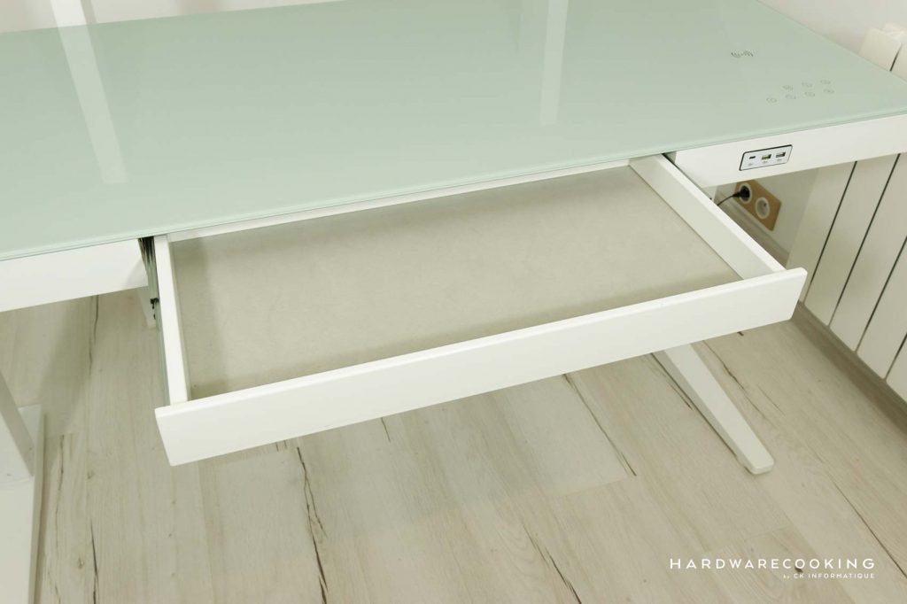 Tiroir bureau REKT RGo Touch Desk 140 White