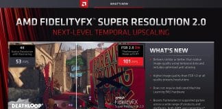 FidelityFX Super Resolution 2.0