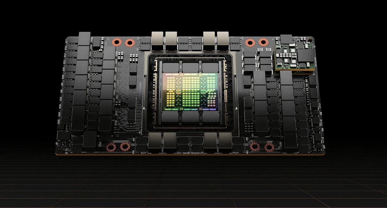 GPU NVIDIA H100 : 18 432 cœurs CUDA, 80 Go de HBM3 et un TDP à 700W