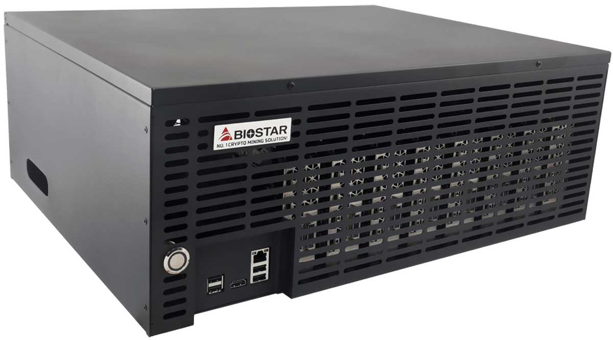 Biostar iMiner 660MX8D2 : un rig mining avec 8 GPU AMD Radeon RX 6600