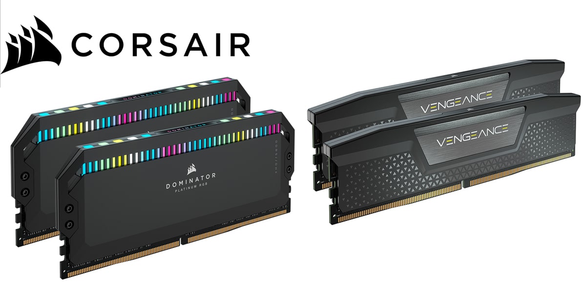 Bon plan : une sélection de kits RAM DDR5 CORSAIR en promotion