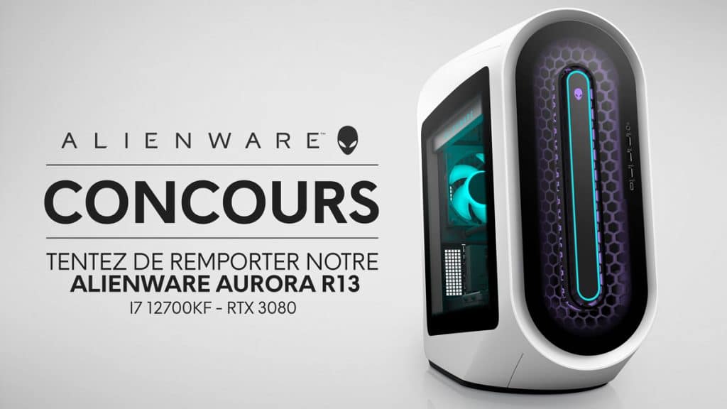 Jeu concours : Alienware vous fait gagner un Aurora R13 avec RTX 3080 12G
