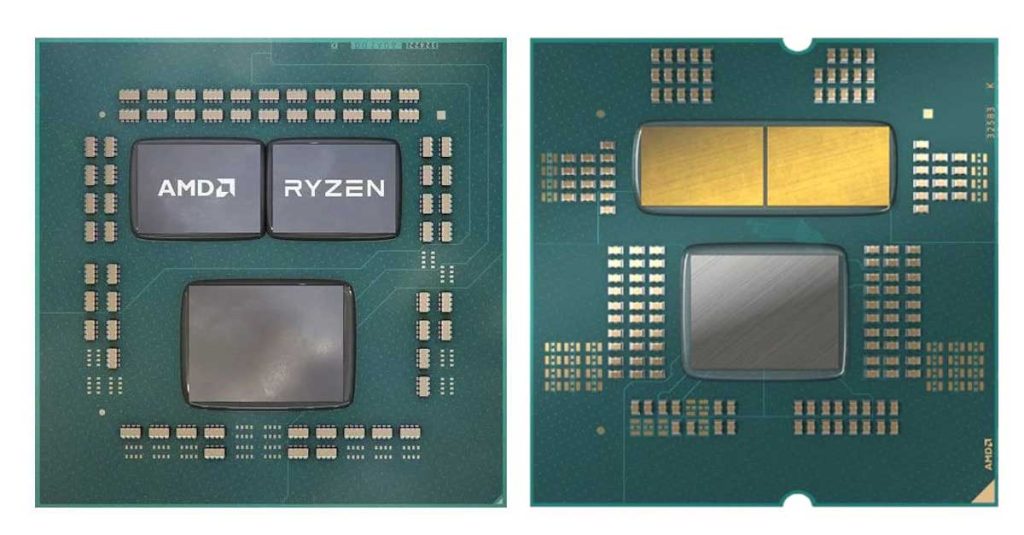 processeur AMD Ryzen 7000 plaqué or