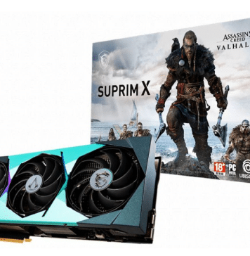 MSI GeForce RTX 3080 SUPRIM X Assassin’s Creed Valhalla