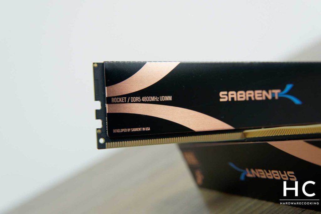 Test Sabrent Rocket DDR5 4800 MHz